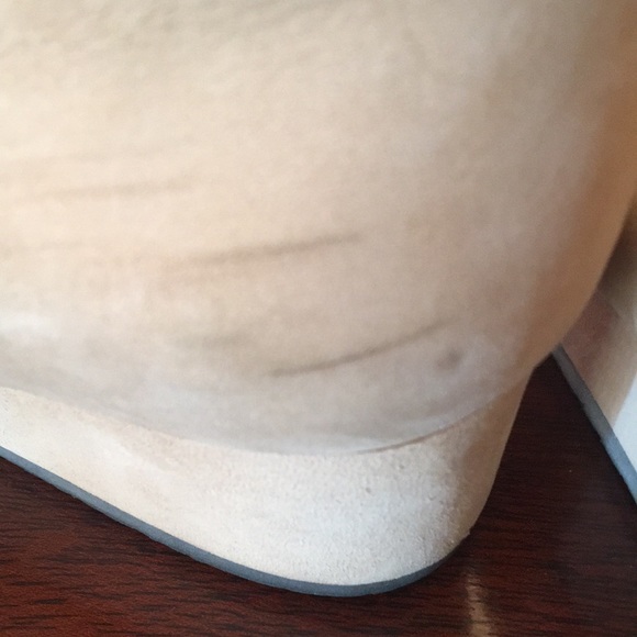 Open toed Camel Colored wedge shoes from Arche - Picture 3 of 5